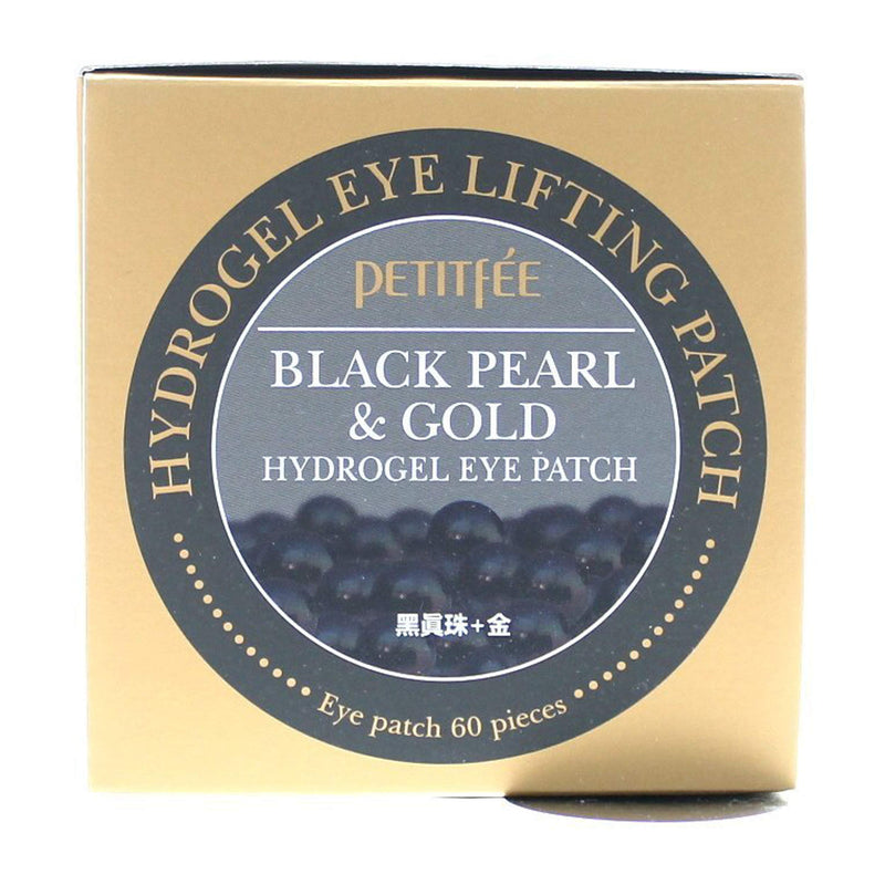 Petitfee Black Pearl & Gold Hydrogel Eye Patch, 60 Patches Petitfee