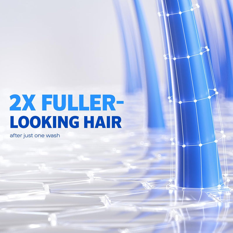 Rogaine Men's Thickening 2 in 1 Shampoo + Conditioner, Hair Thickening Shampoo & Conditioner with Rosemary Oil, Keratin & Citric Acid Leaves Hair Visibly Thicker, Not Minoxidil, 8.4 fl. oz Infinity Warehouse