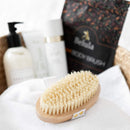 100% Vegan Dry Brushing Body Brush. Firm Dry Brush for Cellulite and Lymphatic. Brushes For Advanced Users. Exfoliating Skin Brush and Free Konjac Sponge, for a Softer, Glowing Skin Belula