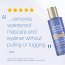Neutrogena Gentle Oil-Free Eye Makeup Remover & Cleanser for Sensitive Eyes, Non-Greasy Makeup Remover, Removes Waterproof Mascara, Dermatologist & Ophthalmologist Tested, 3 x 5.5 fl. oz Neutrogena