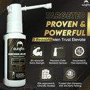 Elevate Hair Regrowth Treatment 5% Minoxidil Spray for Men - Clinically Proven Formula Fast Absorbing for Hair Loss and Growth Unscented Topical Hair Spray for Thinning & Balding Hair - Made in USA Infinity Warehouse