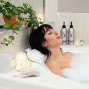 Sierra Concepts Bath Pillow Spa Bathtub Ergonomic for Tub, Neck, Head, Shoulder Pillows Support Cushion Headrest - Luxury Soft 3D Mesh + Strong Grip Suction Cups Soaking Large, Paradise Sierra Concepts