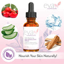 Skin Perfecting Serum – Rosehip Oil + Hyaluronic Acid Serum for Face – Naturally Hydrates, Fades Lines & Wrinkles, Repairs Damaged Skin, Diminishes Blemishes by Eva Naturals, 1 oz. Eva Naturals Store