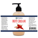 Organic Hot Cream-Cellulite Cream-Muscle Rub-Slimming Cream-Pain Relief-Body Wraps-Belly Fat-Skin Firming & Weight Loss-Professional Therapeutic Grade-Doctor Formulated (8 Ounce Pump) Zatural Store