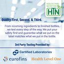 Health Thru Nutrition PQQ 20mg 120 Servings Pyrroloquinoline Quinone as PureQQ | Promotes Mitochondrial Biogenesis | Certified Vegan | Non-GMO Gluten Soy Free Capsules| Clean Label PQQ Supplement Infinity Warehouse