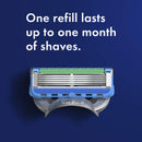 Gillette Fusion ProGlide Razors for Men, 1 Gillette Razor, 4 Razor Blade Refills, Shields Against Skin Irritation Gillette