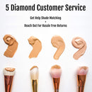 BaeBlu Organic Aloe-Based LUX Liquid Foundation, Natural Vegan Gluten-Free Made in USA, Hazelnut BaeBlu