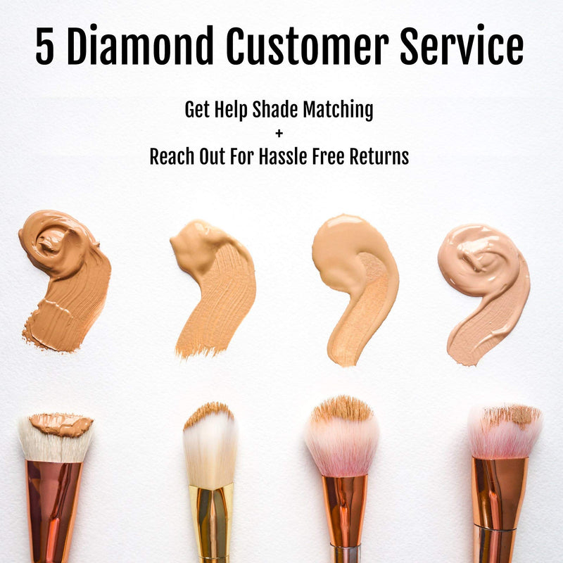 BaeBlu Organic Aloe-Based LUX Liquid Foundation, Natural Vegan Gluten-Free Made in USA, Hazelnut BaeBlu