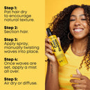 Matrix A Curl Can Dream Scrunch N' Go Defining Spray For Wavy and Curly Hair, Frizz Control and Heat Protection Hair Spray, With Manuka Honey Extract Infinity Warehouse