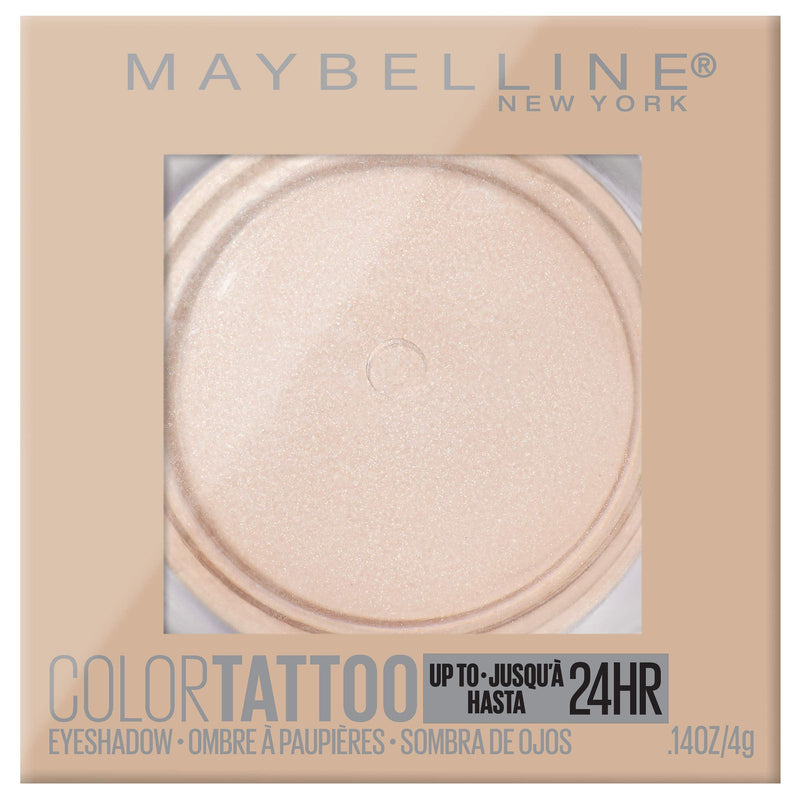 Maybelline New York Color Tattoo 24 Hour Longwear Cream Eyeshadow Makeup, Front Runner, 1 Count Maybelline New York