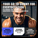 Creatine Monohydrate Gummies, NSF Certified, 5g Dose for Men & Women to Support Muscle, Strength, Recovery, Cognitive Health & Memory, Blueberry Flavor, 90 Gummies Infinity Warehouse