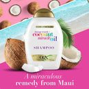 OGX Extra Strength Damage Remedy + Coconut Miracle Oil Shampoo & Conditioner Set, 13 Fl. Oz. (Pack of 2) OGX