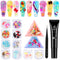 Beetles Poly Nail Gel Charms kit Acrylic Bear, 3D Butterfly Nail Charms, Rhinestone Glue Gel Colorful 3D Cute Resin Charm for Nail Art Designs 2021 Nail DIY Crafting Accessories beetles Gel Polish
