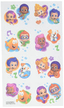 Aqua Awesome Bubble Guppies Party Temporary Tattoo Favours, Paper, 2", Pack of 16 amscan