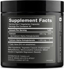 Toniiq 1500mg Ultra High Purity Ca AKG Supplement - 99%+ Highly Purified and Bioavailable Calcium Alpha-Ketoglutarate - Calcium AKG Longevity Supplement - 120 Ca-AKG Vegetarian Capsules Infinity Warehouse