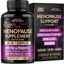 Menopause Supplements for Women - Dong Quai, Black Cohosh, Pre & Probiotics - Sweats & Hot Flashes Relief - Digestion, Sleep & Mood Support - 25-in-1 Perimenopause Complex - Made in USA - 60 Capsules Infinity Warehouse