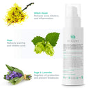 Purifying Toner for Face & Skin – Pore Minimizer Facial Astringent Acne Treatment for Women & Men – Witch Hazel, Lavender, Sage & Hops Combination for All Skin Including Dry, Oily and Sensitive Misumi Skincare