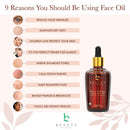 Organic Face Oil - Balance & Restore Facial Oil, Best for Oily, Acne Prone or Problematic Skin, Hydrating Oil for Face Helps Skin Look Balanced, Plump and Youthful Beauty by Earth Store