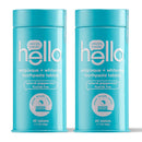 "hello Antiplaque & Whitening Eco-Friendly Travel Toothpaste Tablets Gently Remove Surface Stains, Natural Peppermint 120 Count (Pack of 2)" hello