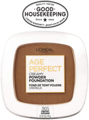 L'Oreal Paris Age Perfect Creamy Powder Foundation Compact, 365 Chestnut, 0.31 Ounce L'Oreal Paris