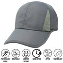 Ponyflo Active Ponytail Hat - Ponytail Caps for Women, Designed for Curly Hair (Grey) Ponyflo Store