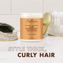 Sheamoisture Curl Enhancing Smoothie for Thick, Curly Hair Coconut and Hibiscus Sulfate Free and Paraben Free 20 oz SheaMoisture