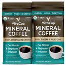VitaCup Genius Ground Keto Coffee w/Turmeric, MCT Oil, B Vitamins, D3, Ground Coffee Medium Dark Roast, Bold & Smooth, 100% Arabica Coffee Grounds, 11 oz Infinity Warehouse
