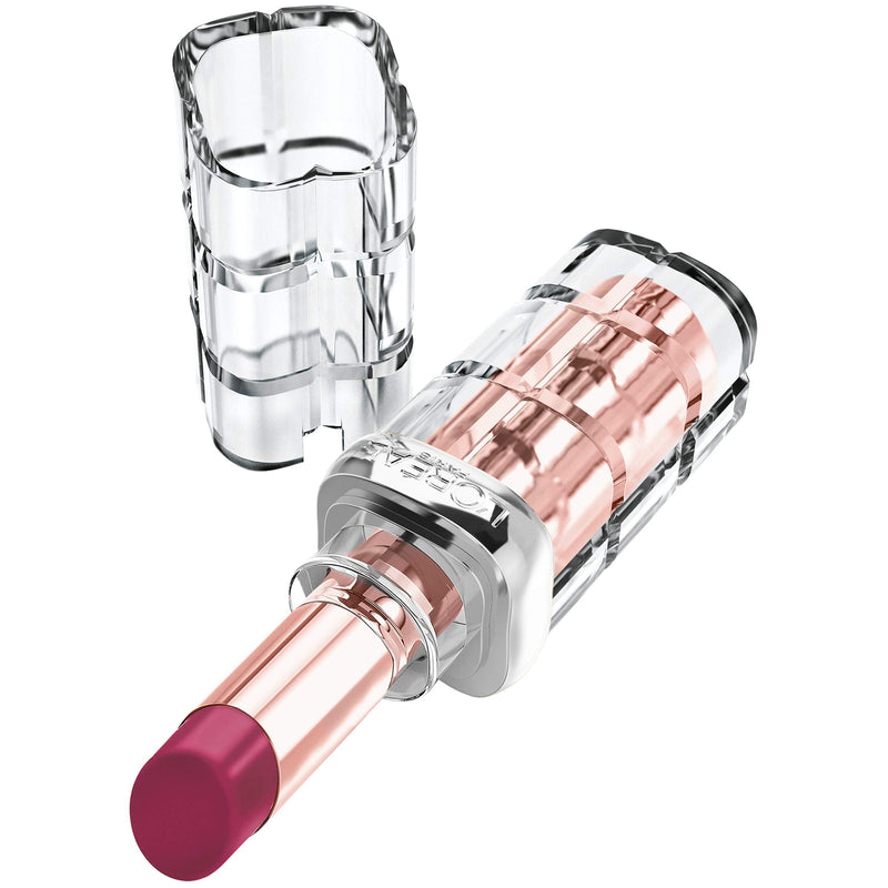 L'Oreal Paris Makeup Colour Riche Plump and Shine Lipstick, for Glossy, Radiant, Visibly Fuller Lips with an All-Day Moisturized Feel, Wild Fig Plump, 0.1 oz. L'Oreal Paris