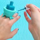 tweexy - 2 pack - Spa Green and Unicorn Wearable Nail Polish Holders tweexy