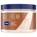 Vaseline Illuminate Me Body Butter Created for Melanin Rich Skin Whipped Body Butter Provides 24 Hour Moisturization for Dry Skin 11 oz Vaseline