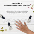 DEADGAL Professional Nail Glue for Acrylic Nails, Superior Hold Long Lasting Nail Adhesive, for Press on, Acrylic, Gel, Nail Tips and Artificial Nails, 7g Scalpa