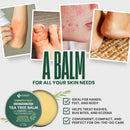 KESMEDIK Tea Tree Oil Balm for Skin, Soothes Itching, Rashes & Dry Skin, Antifungal Defense for Athlete’s Foot, Jock Itch, Chafing, Bug Bites & Eczema, Natural, Effective & Safe for All Ages Infinity Warehouse