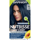 Garnier Nutrisse Ultra Nourishing Hair Color Creme with Triple Oils, Permanent Dye for 100% Gray Coverage, Blue Curaçao IN2 (Packaging may vary) Garnier