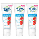 Tom's of Maine Fluoride Free Children's Toothpaste, Natural Toothpaste, Dye Free, No Artificial Preservatives, Silly Strawberry, 5.1 oz. 3-Pack Tom's of Maine