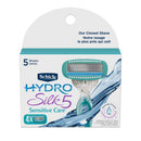 Schick Hydro Silk Moisturizing Razor Blade Refills for Women with Shower Hanger, 4 Count Schick Hydro Silk