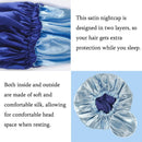 Satin Bonnet Silk Bonnet Hair Bonnet For Sleeping Satin Bonnet For Natural Hair Bonnets For Women Silk Bonnet For Natural Hair Edoneery Store