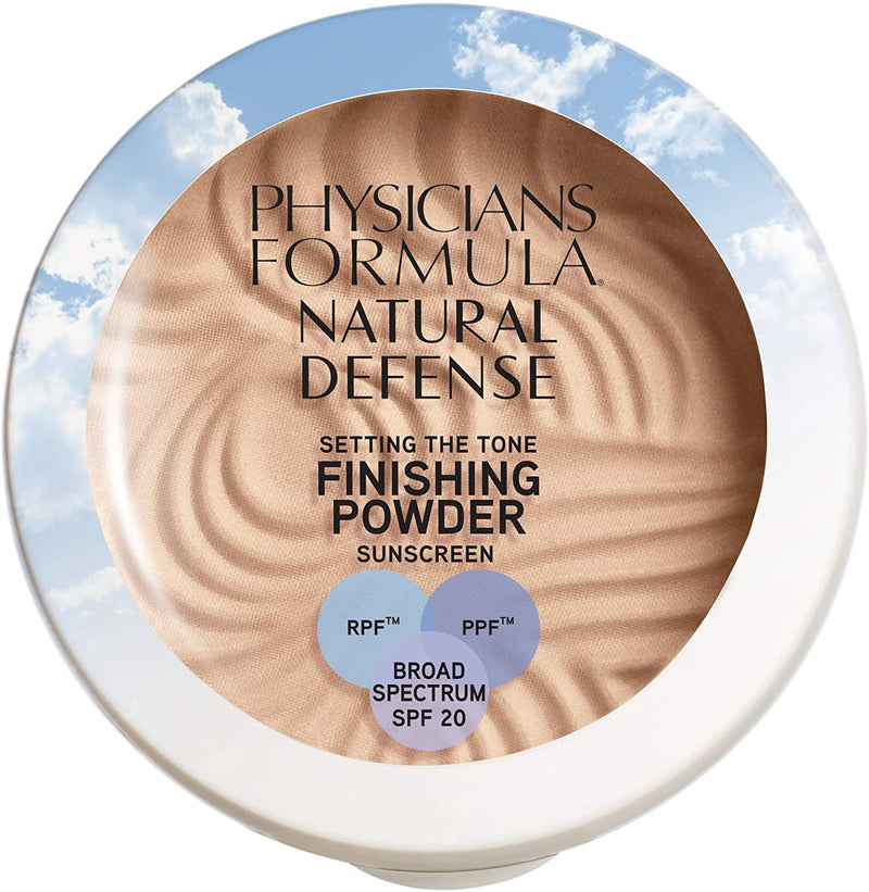 Physicians Formula Natural Defense Setting the Tone Finishing Powder SPF 20, Fair, 0.35 Ounce Physicians Formula