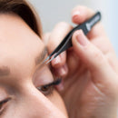 Tweezer Guru Pointed Tweezers - Sharp Precision Needle Nose Tip, Best Tweezers for Eyebrows and Ingrown Hair, Surgical Pointed for Blackheads & Splinters (Black) TWEEZER GURU