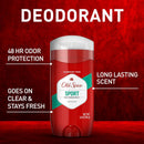 Old Spice Aluminum Free Deodorant For Men, High Endurance, 24/7 Sweat Defense & Odor Protection, 24/7 Freshness & Lasting Scent, Sport Scent, 3.0 oz (Pack of 3) Infinity Warehouse