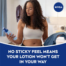 NIVEA Breathable Nourishing Body Lotion Tropical Breeze, Body Lotion for Dry Skin, 13.5 Fl Oz Pump Bottle NIVEA