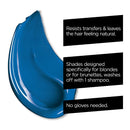 L'Oreal Paris Hair Makeup Temporary 1-Day Hair Color for Brunettes, Blue 60, 1 Fl Oz L'Oreal Paris
