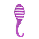 Wet Brush Hair Brush Shower Detangler, Purple Glitter Color, Shower Hair Brush with Soft Bristles Minimizes Pain and Protect Against Split Ends and Breakage for Men, Women, and Kids Wet Brush