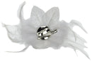 Lillian Rose Vintage Lace White Feather Hair Clip Accessories Lillian Rose