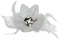 Lillian Rose Vintage Lace White Feather Hair Clip Accessories Lillian Rose