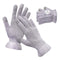 MIG4U Moisturizing Beauty Gloves Touchscreen Cotton Glove for SPA, Eczema, Dry Hands, Cosmetic Treatment, grey purple 6 pairs size l/xl MIG4U Store