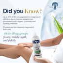 Health and Wisdom Pure Magnesium Gel with Seaweed Extract and Aloe Vera - Topical Muscle & Joint Relief- Natural and Pure Skin & Scalp Moisturizing - Enhanced Absorption - 64 Fl oz Infinity Warehouse