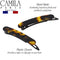 Camila Paris CP2250/2 French Hair Slides Clips for Women, Handmade, Girls Side Slide-in Barrette Clip, Hair Accessories for Women. Strong Hold No Slip Grip Fashion Durable and Styling, Made in France Camila