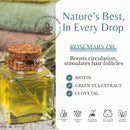 Rosemary Oil Shampoo & Conditioner Set with Biotin for Thinning Hair & Anti-Hair Loss, Strengthening Botanical Formula, Women & Men, Sulfate-Free, Organic, 16 fl oz Each Infinity Warehouse