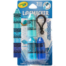 Lip Smacker Crayola Crayon Stackable Flavored Clear Lip Balm, Blue Lip Smacker