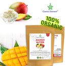100% Pure Mango Butter - Can Substitute Shea Butter in Soap and Lotion Recipes - Moisturizing, Scent-free, Hexane-free - by Cosmic Element (8 Oz) Cosmic Element Store